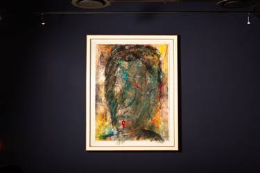 Original Abstract Expressionism Abstract Mixed Media by Nkosinathi Thomas Ngulube