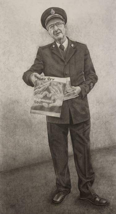 Original Portraiture Portrait Drawing by Bethany Y Milam