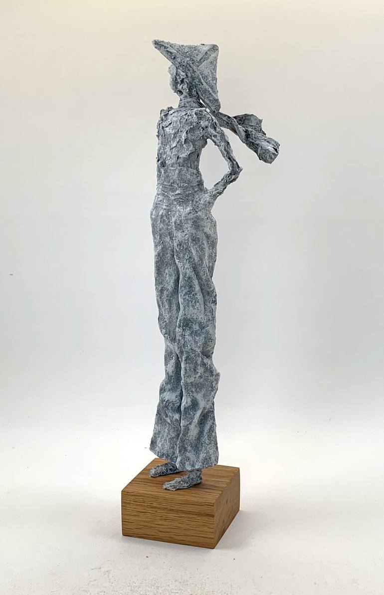 Original Contemporary People Sculpture by Claudia Koenig - Koenigsfigurine