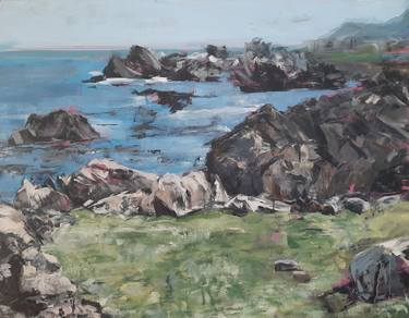 Original Impressionism Landscape Painting by Eira Sands