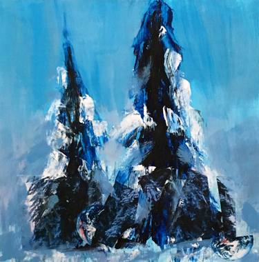 Original Fine Art Tree Paintings by Anne-Julie Hynes