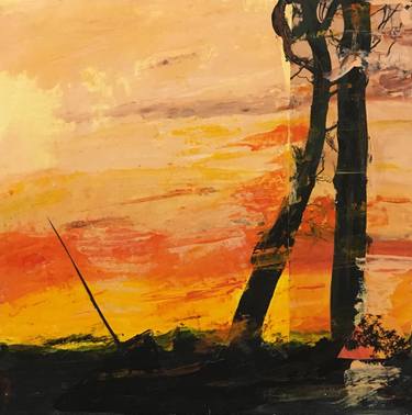 Original Fine Art Tree Paintings by Anne-Julie Hynes