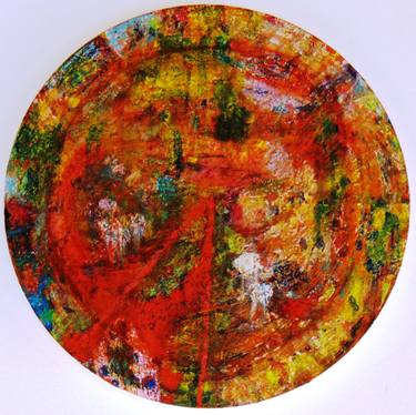 Original Abstract Expressionism Time Paintings by Goce Bogdanoski
