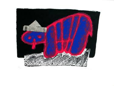 Original Figurative Humor Printmaking by Ilja Walraven