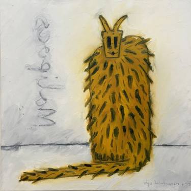 Original Expressionism Cats Paintings by Ilja Walraven