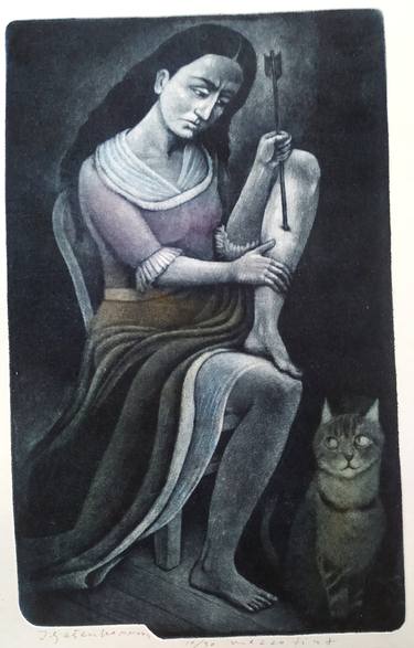 Original Contemporary Culture Printmaking by Vjaceslav Iljasenko