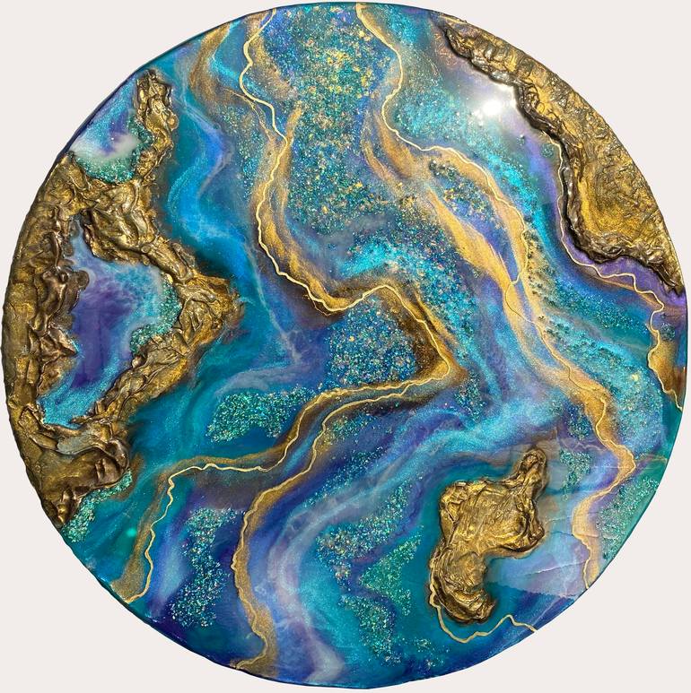 Original Realism Abstract Sculpture by Alexandra Dobreikin