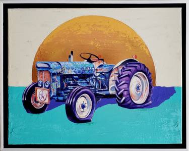 Original Expressionism Automobile Paintings by Rapheal Crump