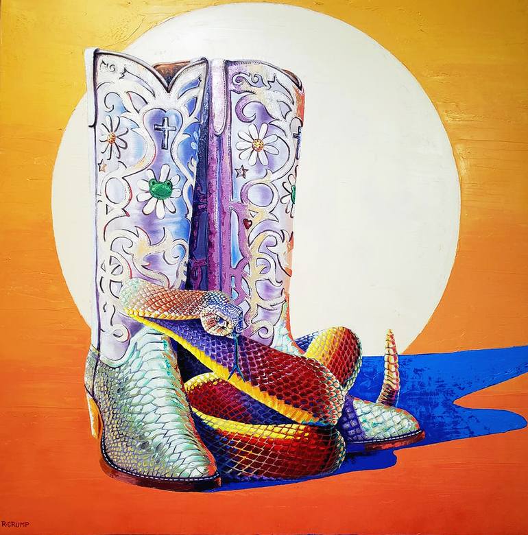 Original Fine Art Fashion Paintings by Rapheal Crump
