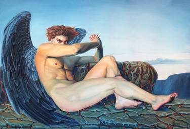 Original Realism Religion Painting by Tetiana Bogdanova