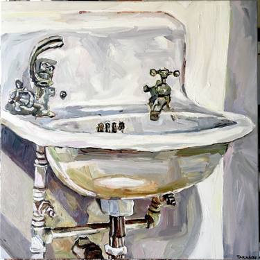 Original Expressionism Still Life Painting by Stef Tarasov