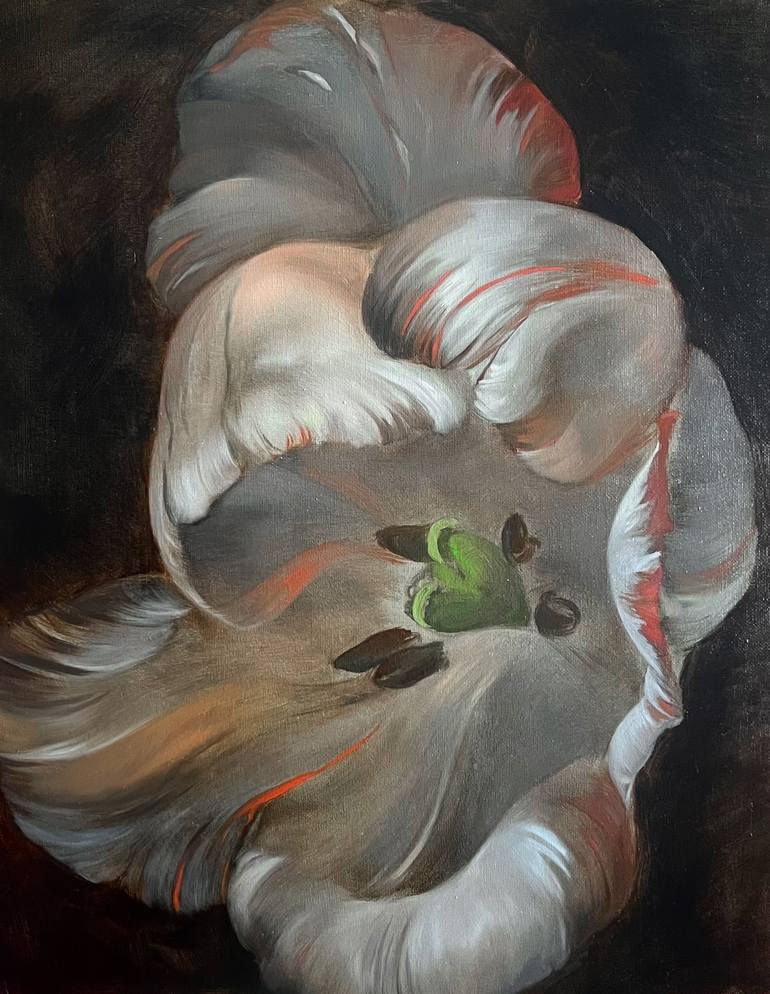 Print of Realism Floral Paintings by Rosi Roys
