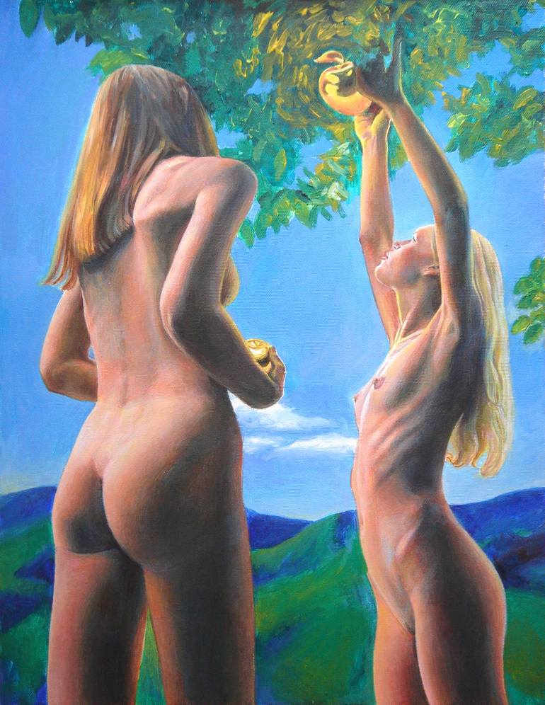 Print of Contemporary Classical mythology Paintings by Alexey Linkov
