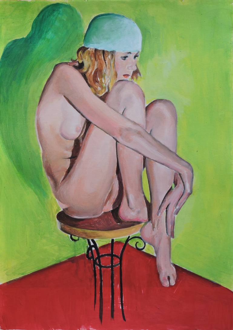 Pythia Painting by Alexey Linkov Saatchi Art Nigeria 