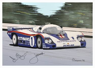 Original Fine Art Automobile Paintings by Arthur Benjamins