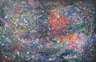 Original Abstract Expressionism Abstract Painting by Liam Murphy