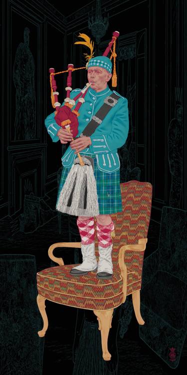 Original Contemporary People Digital by Steve Moors