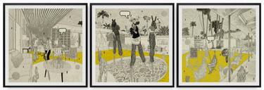 Original Contemporary People Digital by Steve Moors