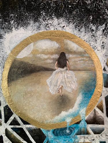 Original Conceptual Love Painting by Chris Armfield