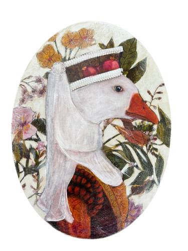 Original Baroque Animal Paintings by Karenina Fabrizzi