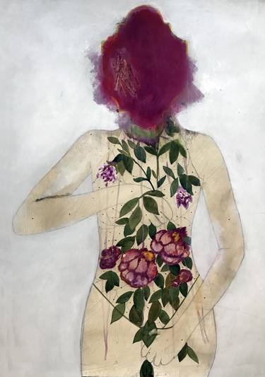 Original Fine Art Portrait Drawings by Karenina Fabrizzi
