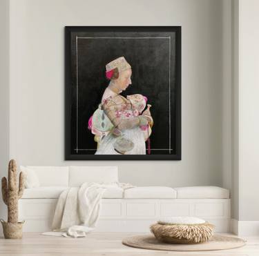 Original Surrealism People Paintings by Karenina Fabrizzi