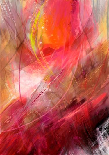 Original Abstract Expressionism Abstract Digital by Mariano Seib