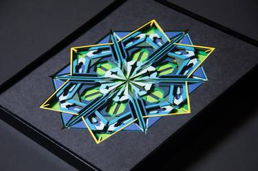 Original Abstract Geometric Sculpture by Zubin Jhaveri
