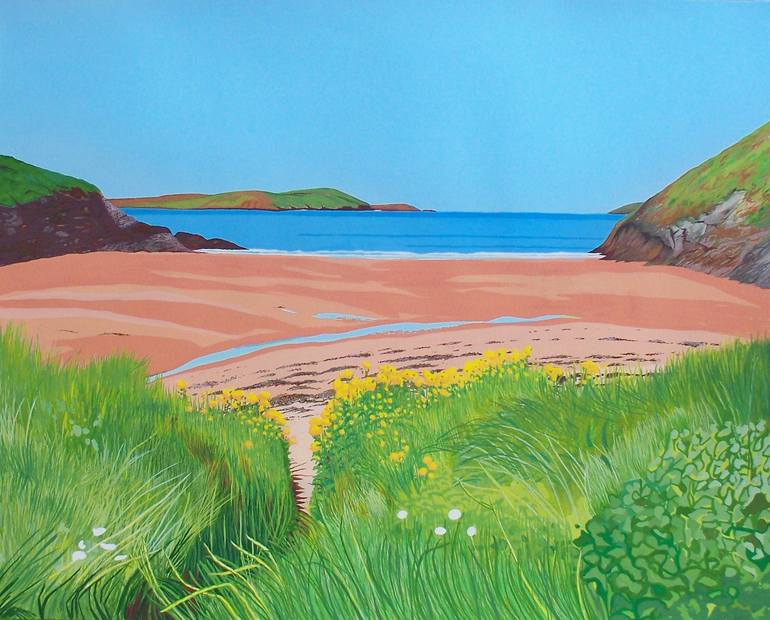 Original Impressionism Nature Paintings by Janet Darley
