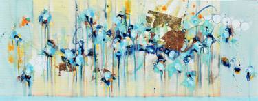 Original Abstract Expressionism Abstract Painting by Cynthia Ligeros