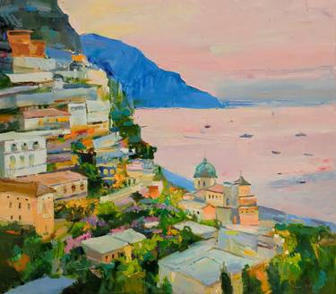 Original Contemporary Architecture Paintings by Yegor Dulin