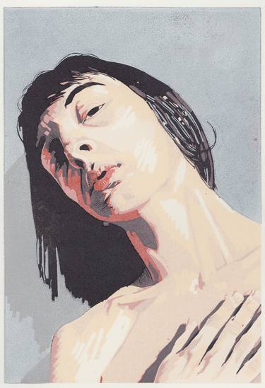 Original Contemporary Portrait Printmaking by Ben Goodman