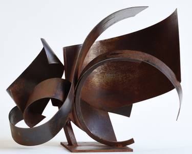 Original Abstract Expressionism Abstract Sculpture by Pablo Lara