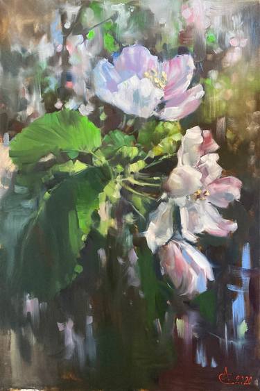 Original Fine Art Floral Paintings by Andrey Svistunov