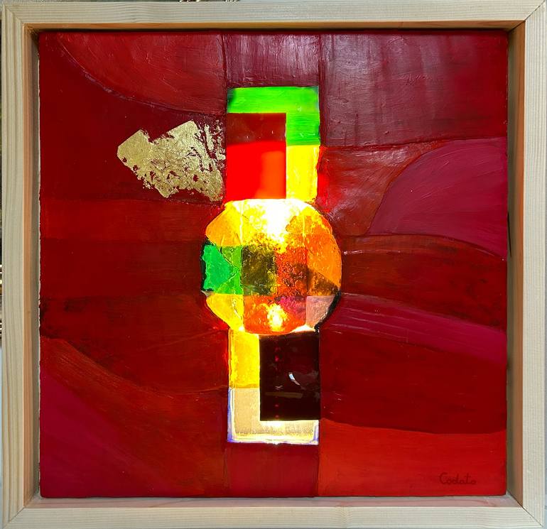 Original Bauhaus Abstract Installation by Girolamo Codato