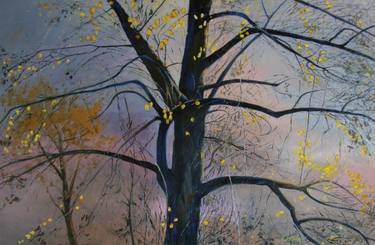 Original Figurative Tree Paintings by Girolamo Codato