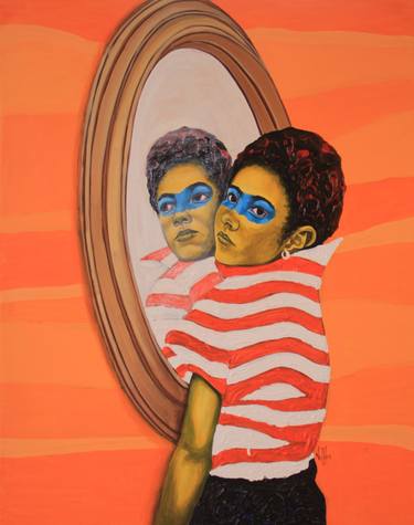 Original Conceptual Portrait Paintings by Theophilus Tetteh