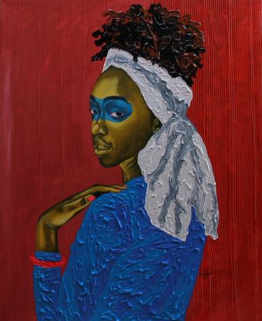 Original Expressionism Patterns Paintings by Theophilus Tetteh