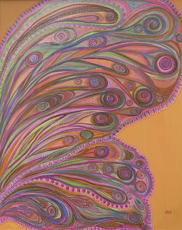 Original Impressionism Fantasy Painting by Olga Roartus