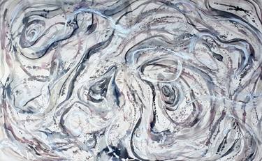 Original Abstract Expressionism Abstract Paintings by Laurie Franklin