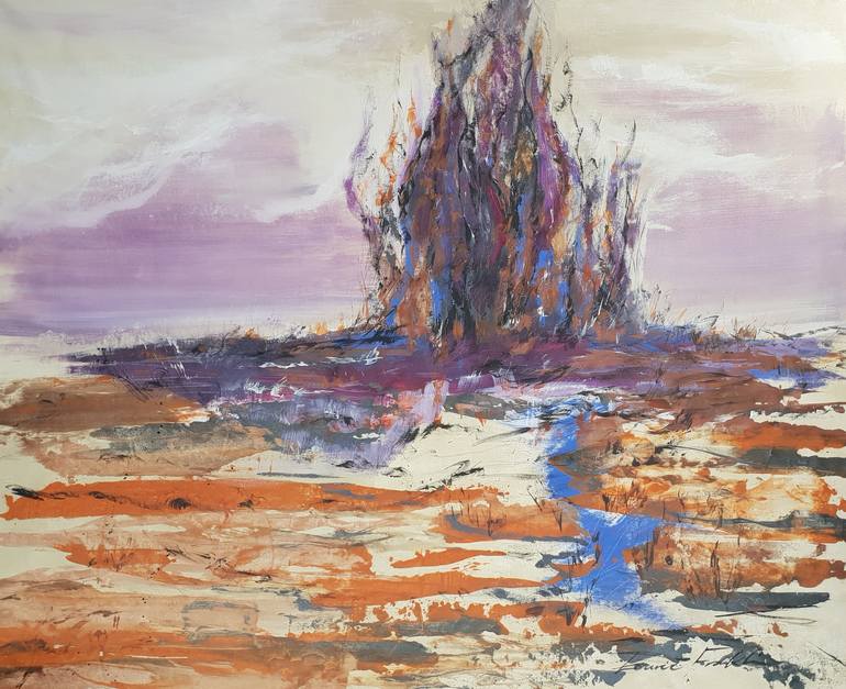 Print of Impressionism Tree Paintings by Laurie Franklin
