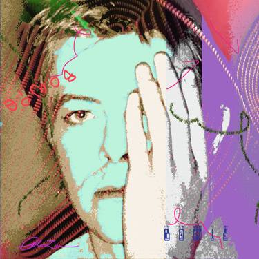 Original Pop Art Pop Culture/Celebrity Mixed Media by Carol Levin