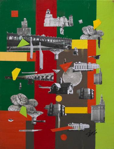 Original Realism Architecture Paintings by Cheto Menendez