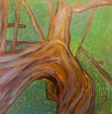 Original Abstract Expressionism Abstract Painting by Aaron M Thompson