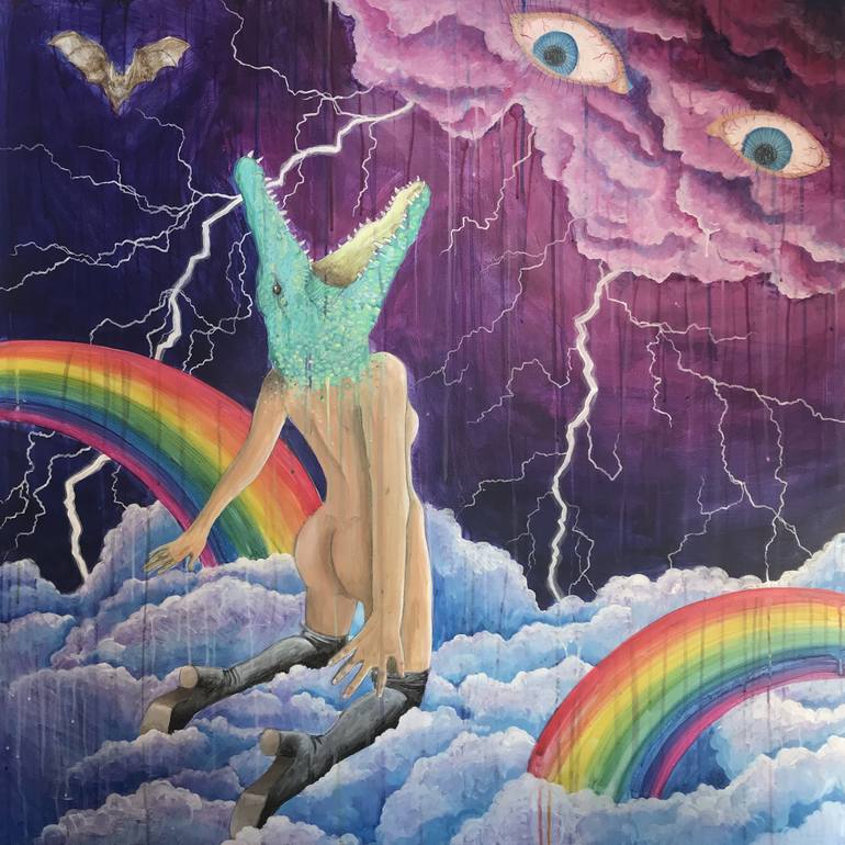 Original Fine Art Animal Paintings by Yanin Ruibal
