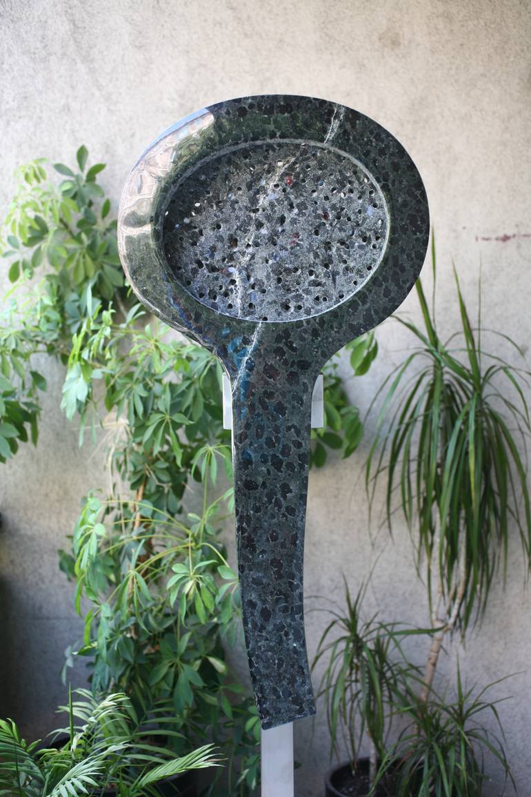 Original Art Deco Abstract Sculpture by Ognyan Chitakov