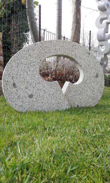 Original Abstract Garden Sculpture by Ognyan Chitakov