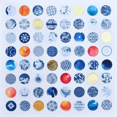 Original Figurative Patterns Collage by Manel Villalonga
