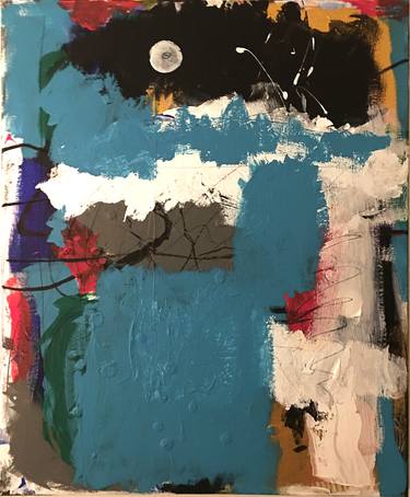 Original Abstract Painting by Rodny Lobos