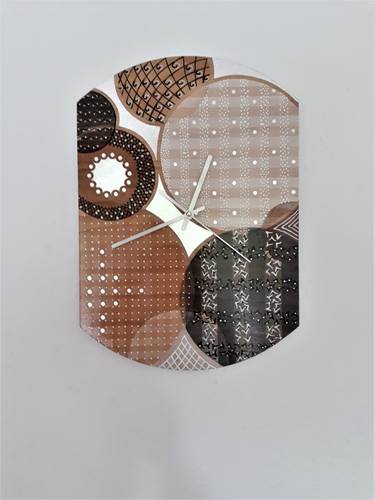 Original Abstract Time Paintings by Anita Lortije   